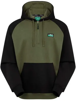 RIDGELINE Kindred Hoodie - Unisex - Field Olive & Black