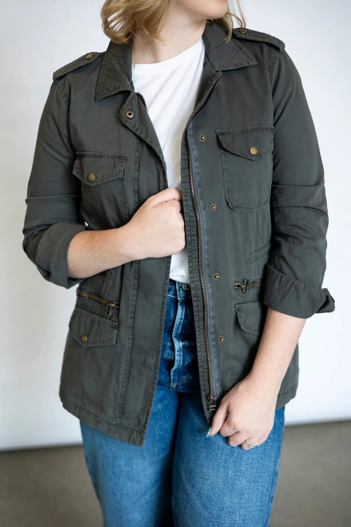 Ruby Light-Weight Army Jacket