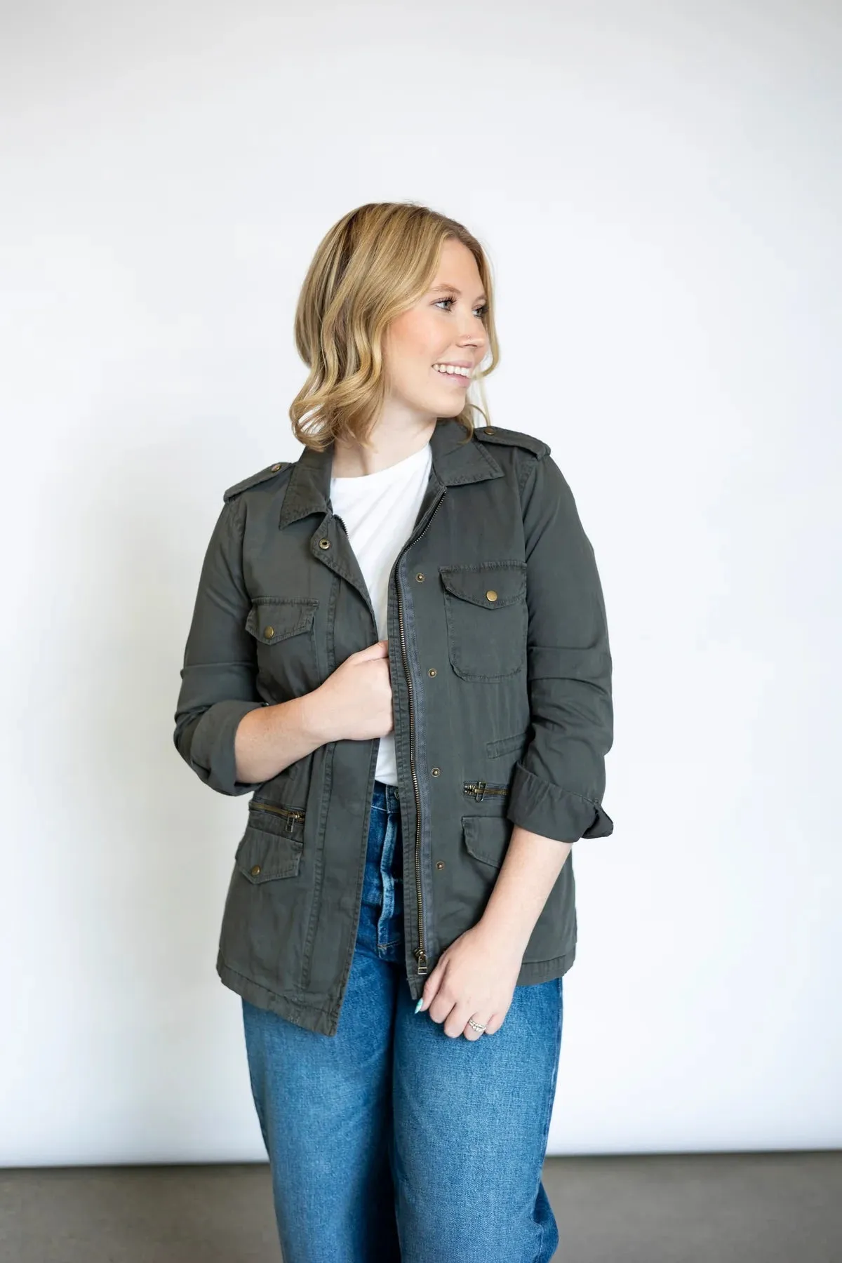 Ruby Light-Weight Army Jacket