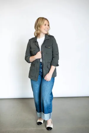 Ruby Light-Weight Army Jacket