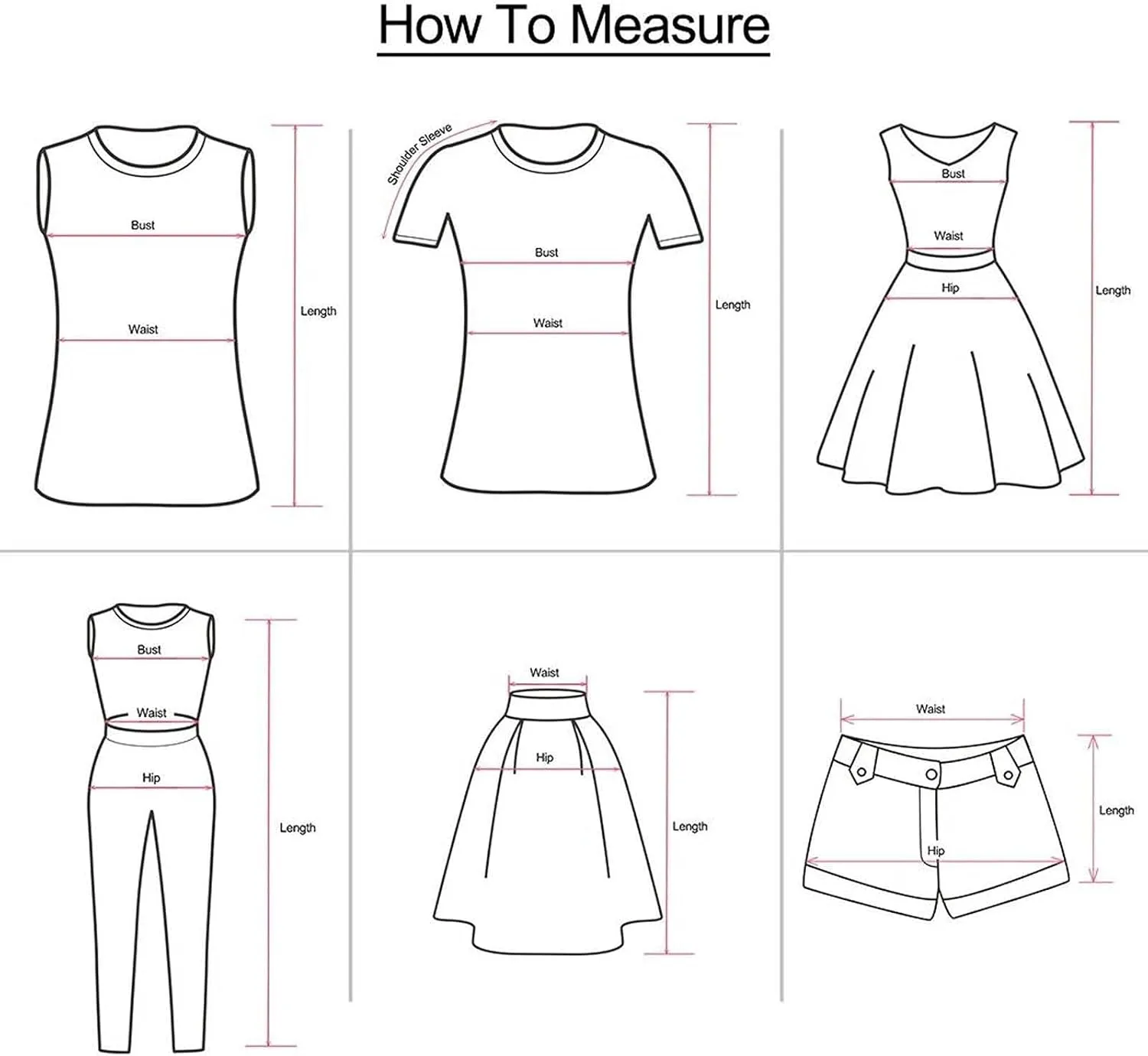 Skirts for Women Trendy Women High Elastic Waist Pleated Skirt Vintage Stretch Casual High Waist A-Line Flared