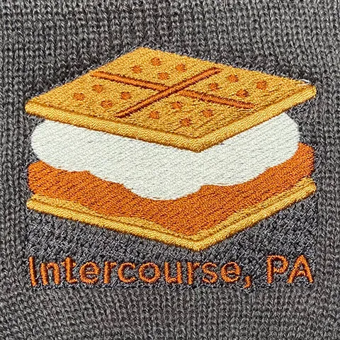 S'more Intercourse Knit Beanie Hat