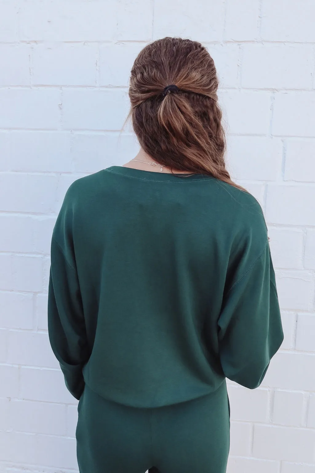 Staying Cozy Scuba Sweatshirt