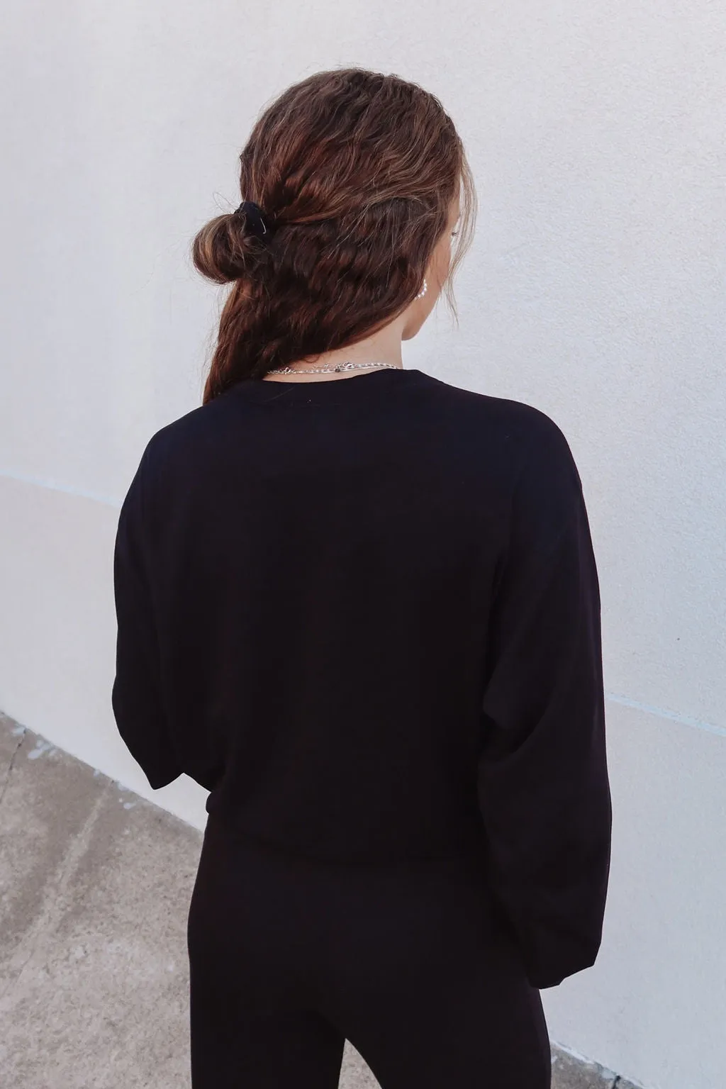 Staying Cozy Scuba Sweatshirt