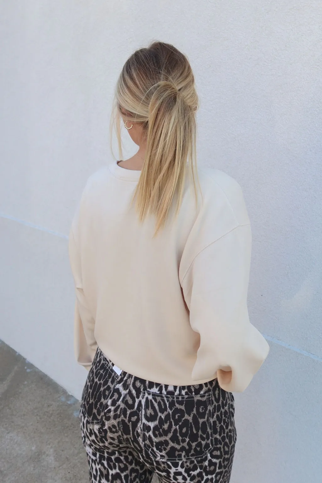 Staying Cozy Scuba Sweatshirt