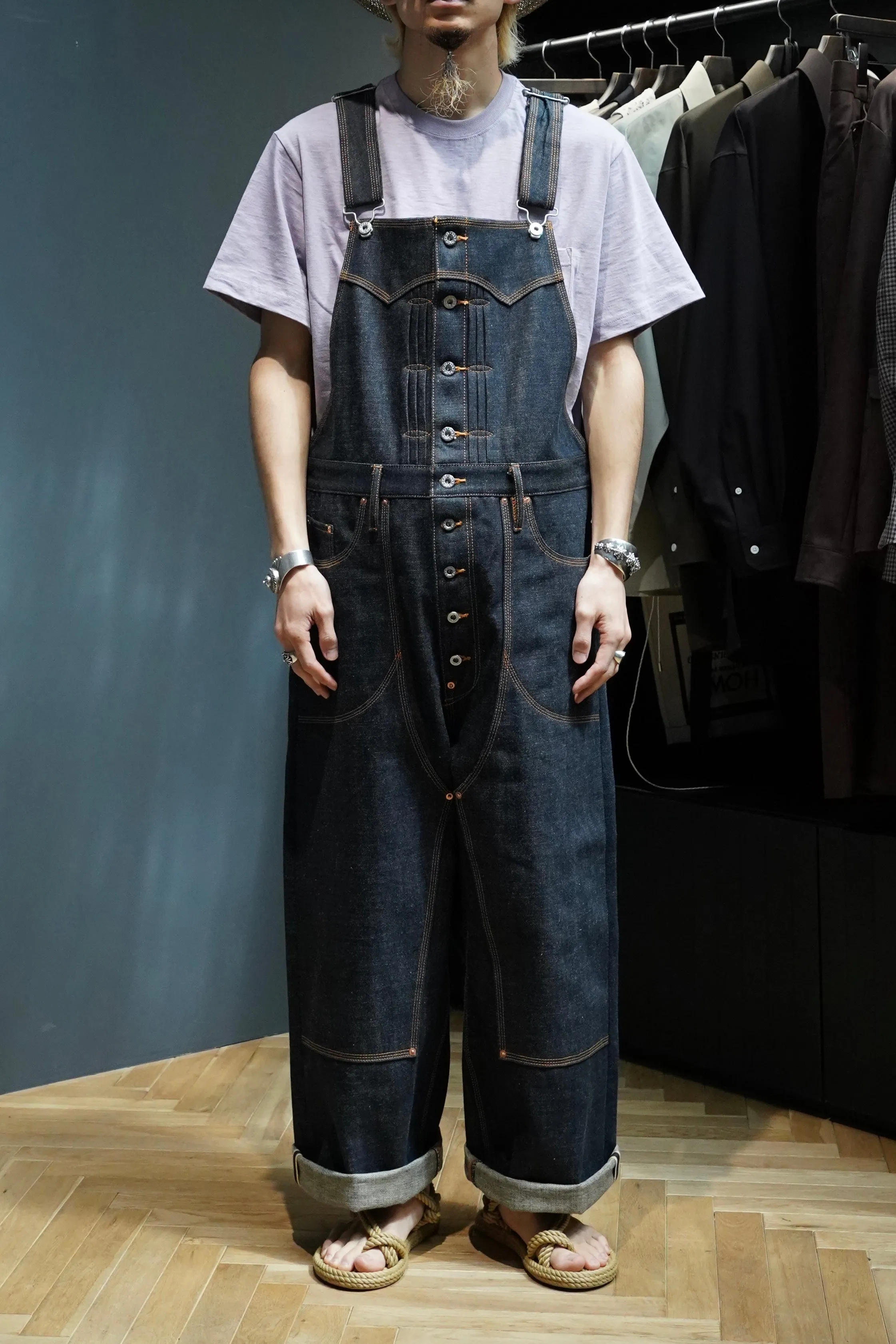 SUGARHILL CLASSIC DENIM OVERALLS