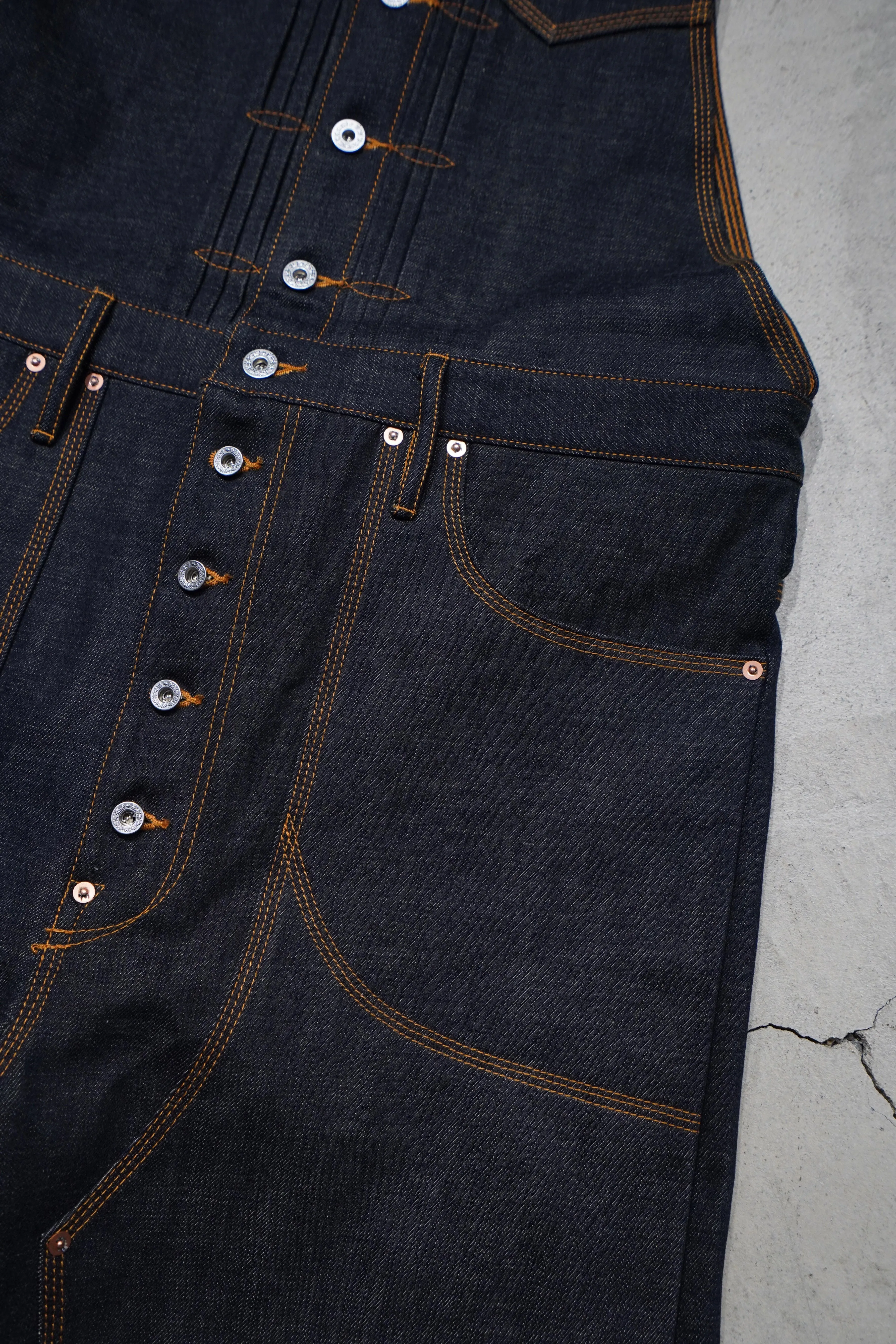 SUGARHILL CLASSIC DENIM OVERALLS