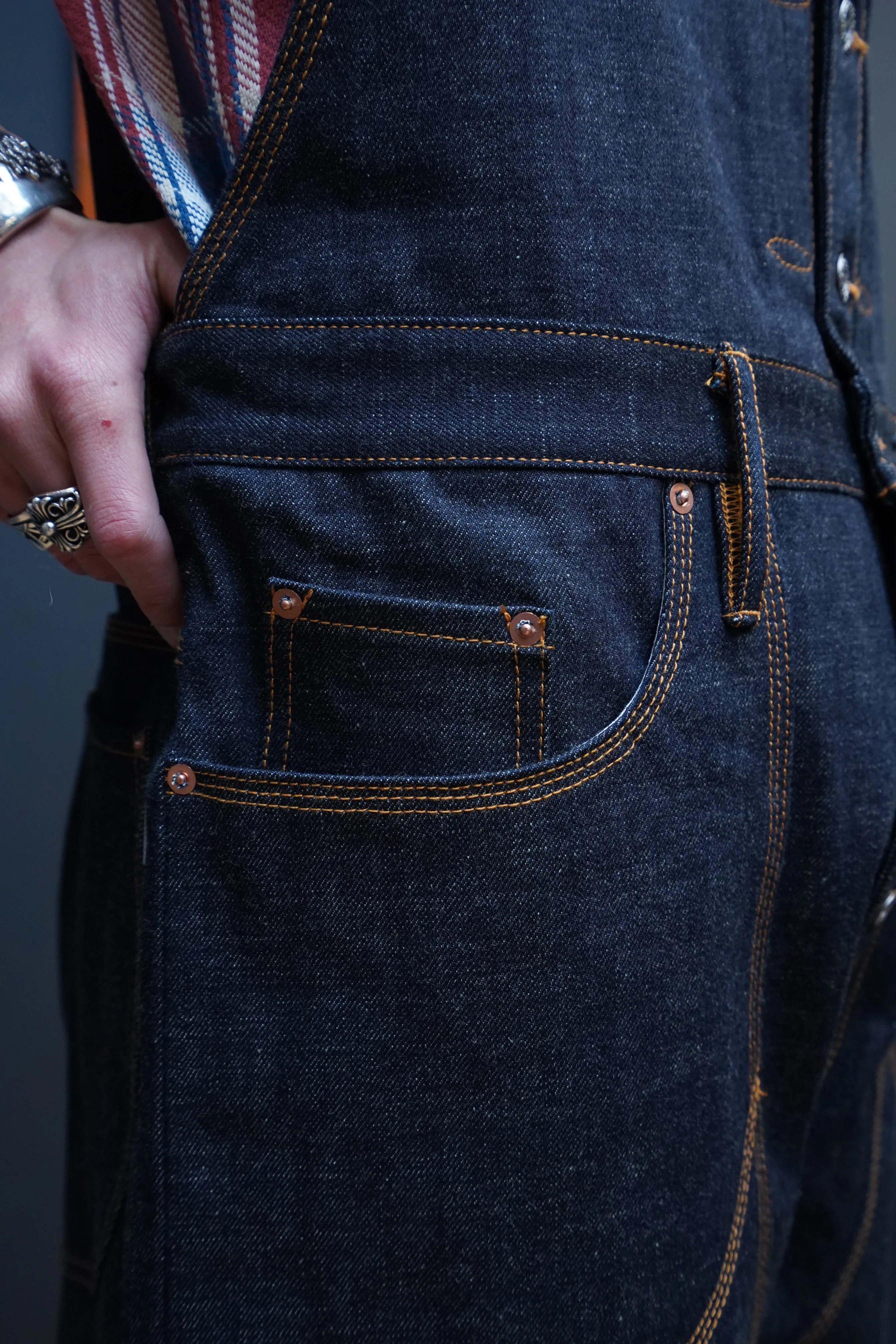 SUGARHILL CLASSIC DENIM OVERALLS