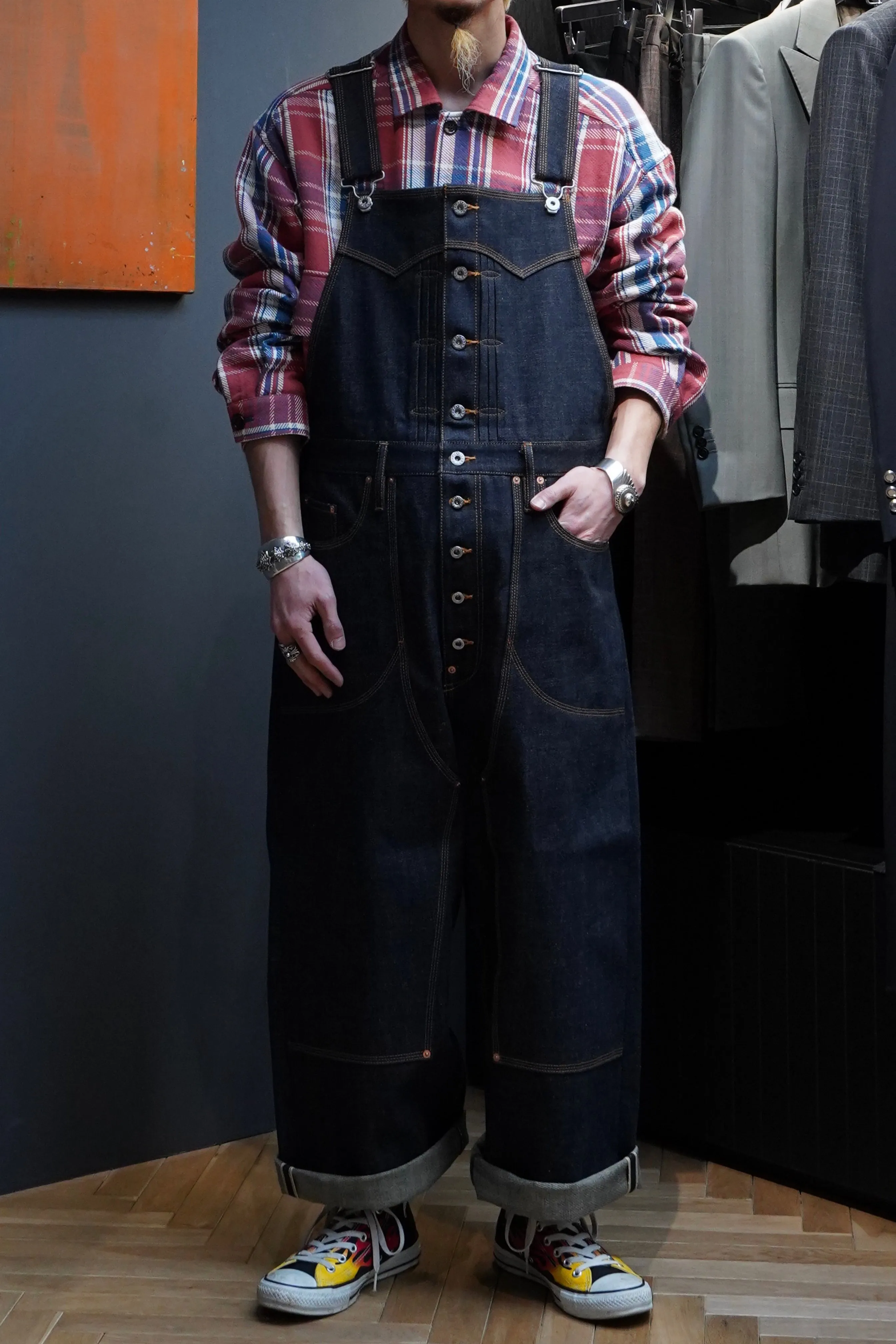 SUGARHILL CLASSIC DENIM OVERALLS