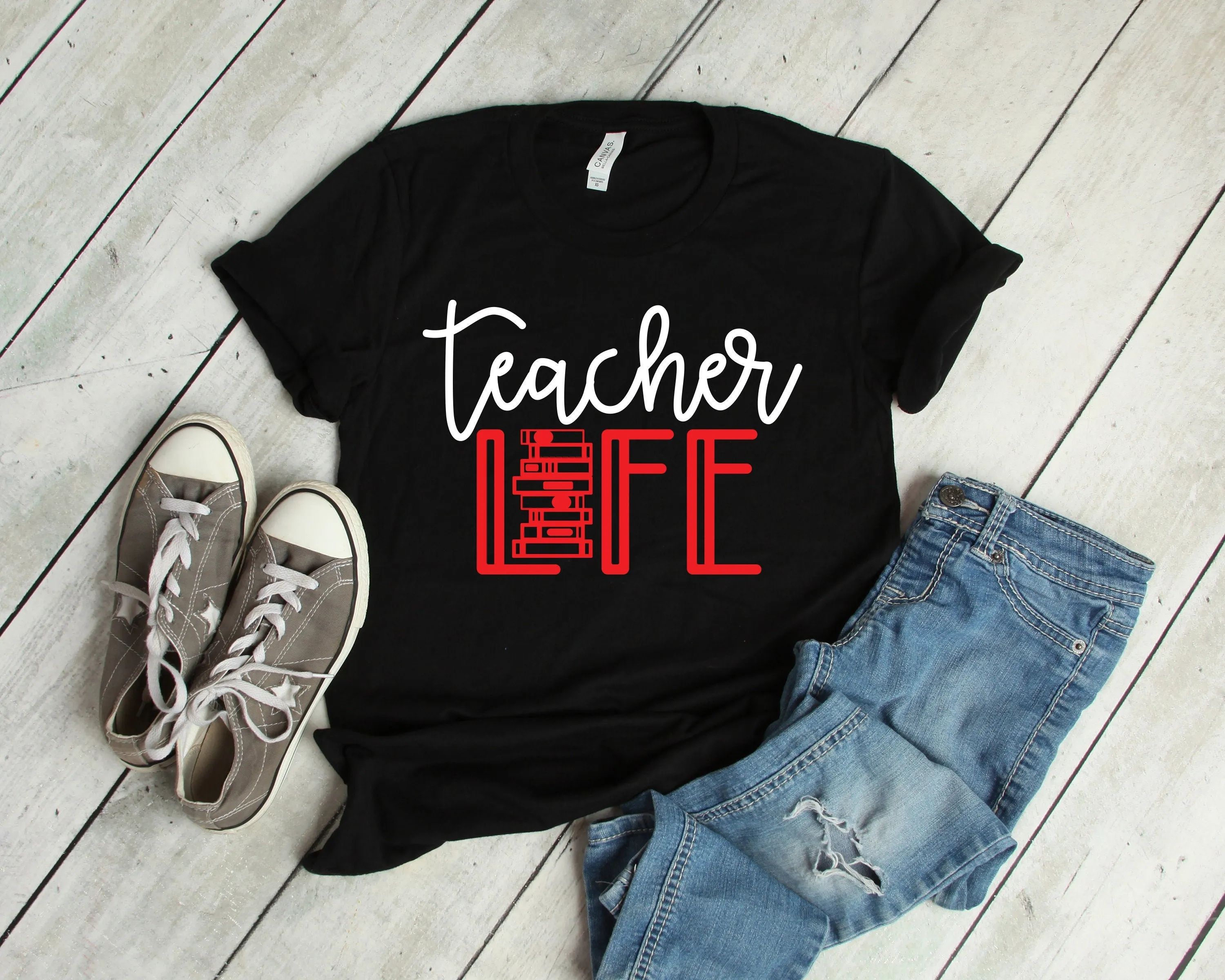 Teacher Life T Shirt - Teacher T Shirts - Cutest Teacher Tees