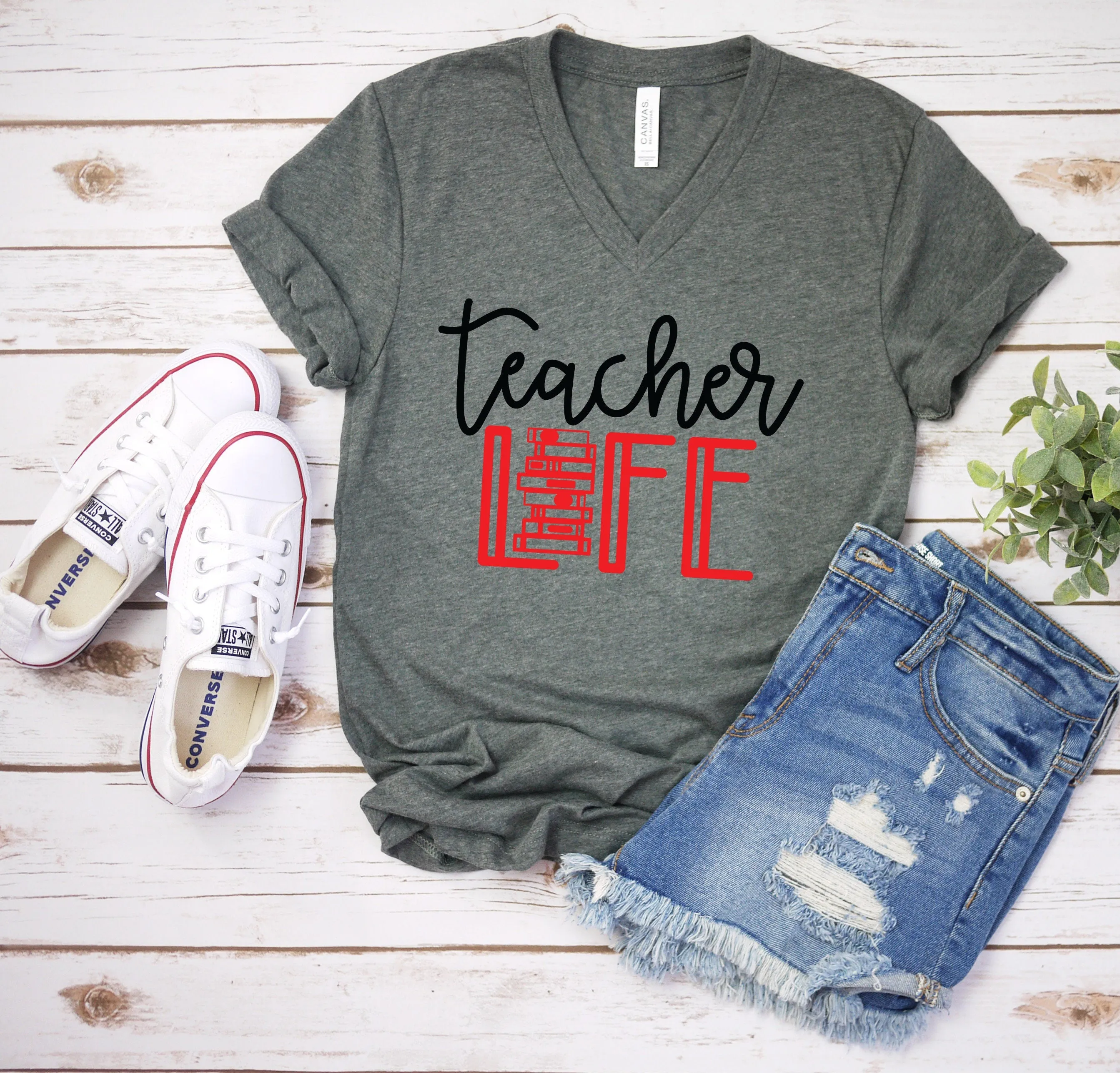 Teacher Life T Shirt - Teacher T Shirts - Cutest Teacher Tees