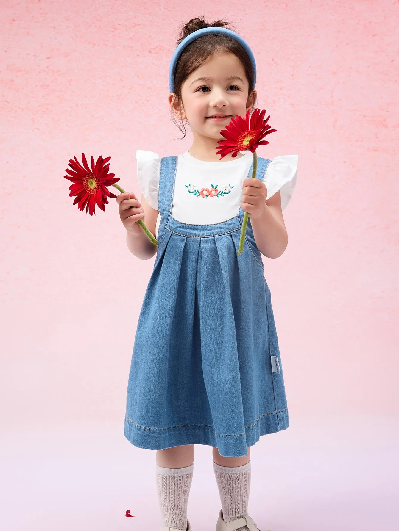 Toddler Girl Short Sleeve Suit
