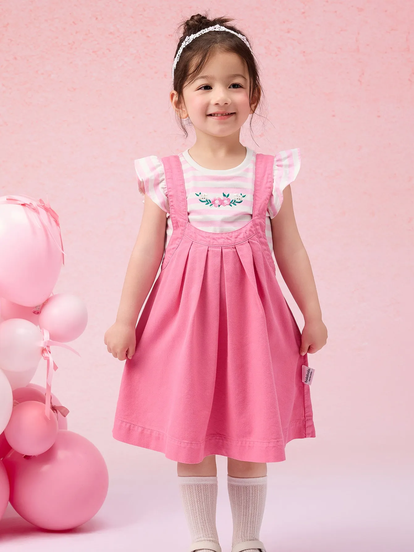 Toddler Girl Short Sleeve Suit