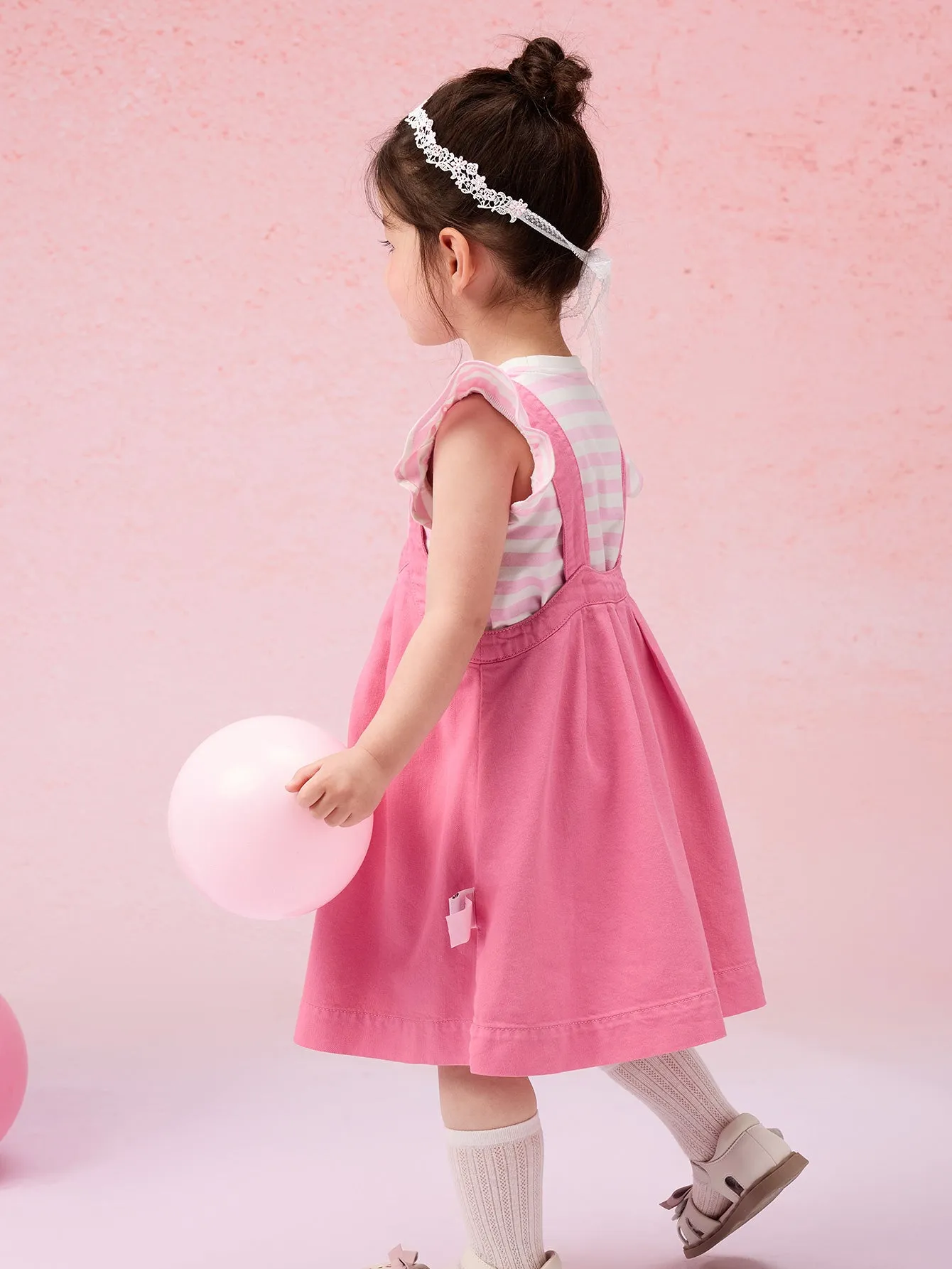 Toddler Girl Short Sleeve Suit