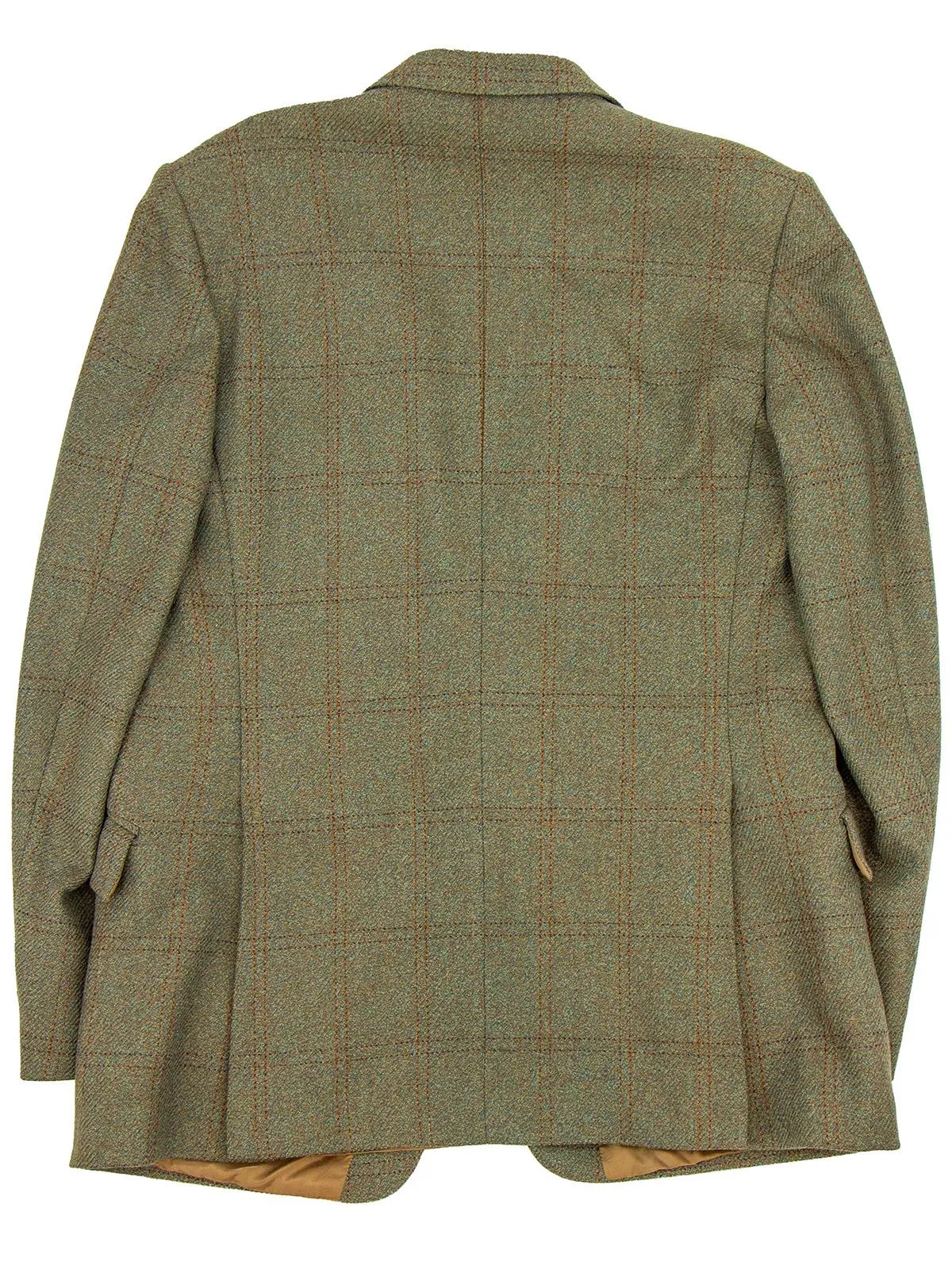True Vintage Green Wool Check Jacket
