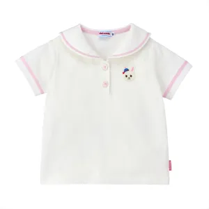 Usako’s Sailor Collar Polo Shirt