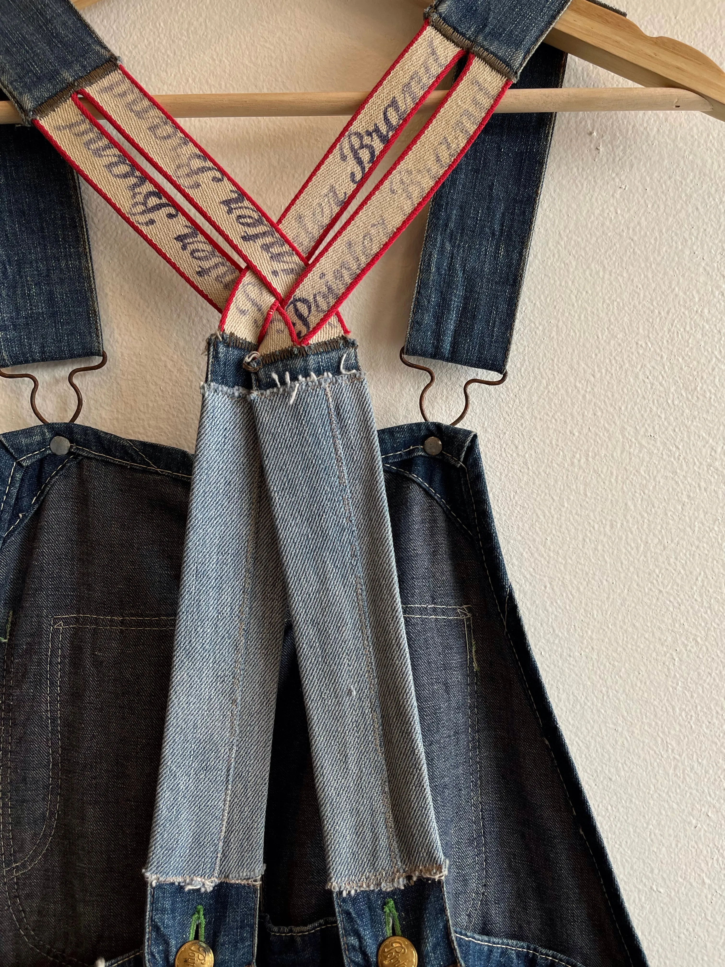Vintage 1940s Pointer Brand Low-Back Overalls