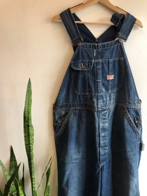 Vintage 1940s Strong Reliable Drum Major Brand Overalls