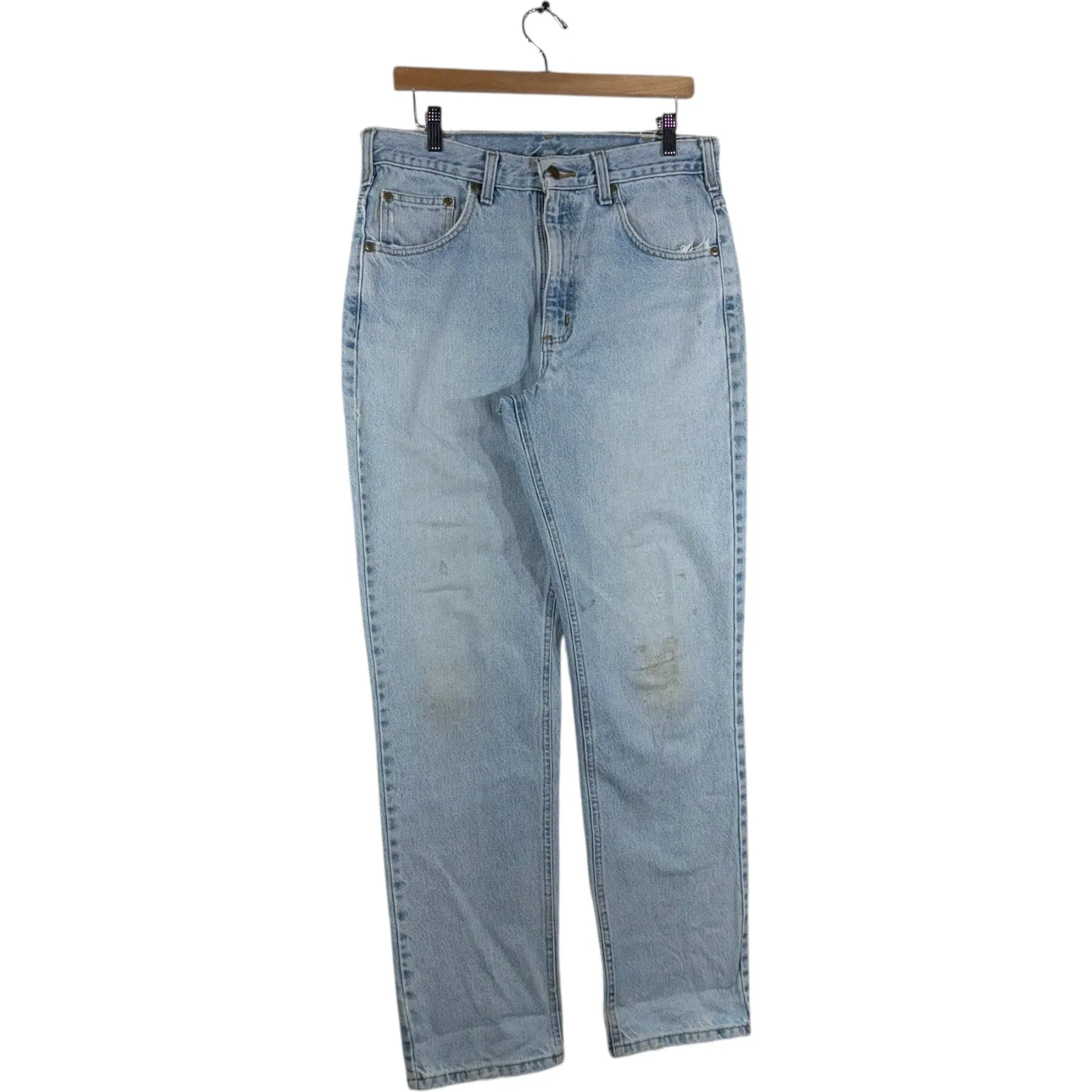Vintage Carhartt Straight Leg Denim Jeans 34x32