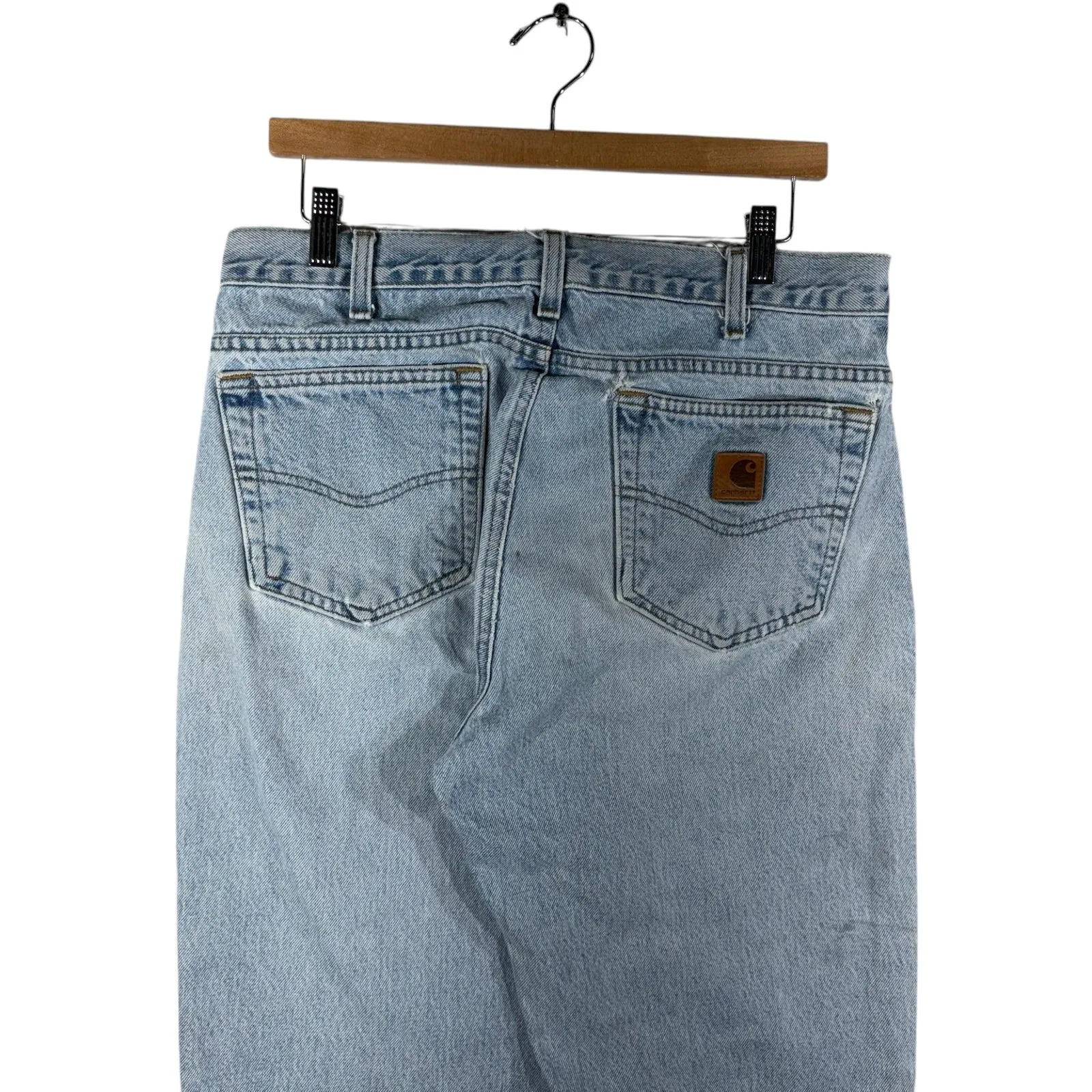 Vintage Carhartt Straight Leg Denim Jeans 34x32
