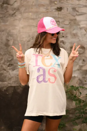 Watercolor Texas Graphic Tee