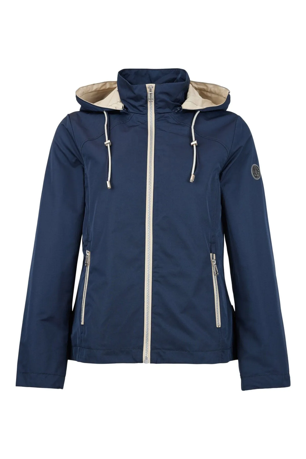 Waterproof Jacket - Navy/Sand