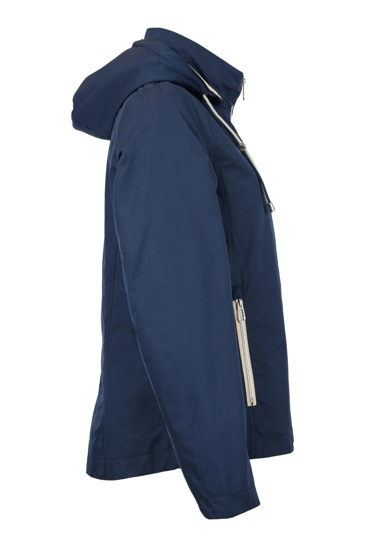 Waterproof Jacket - Navy/Sand
