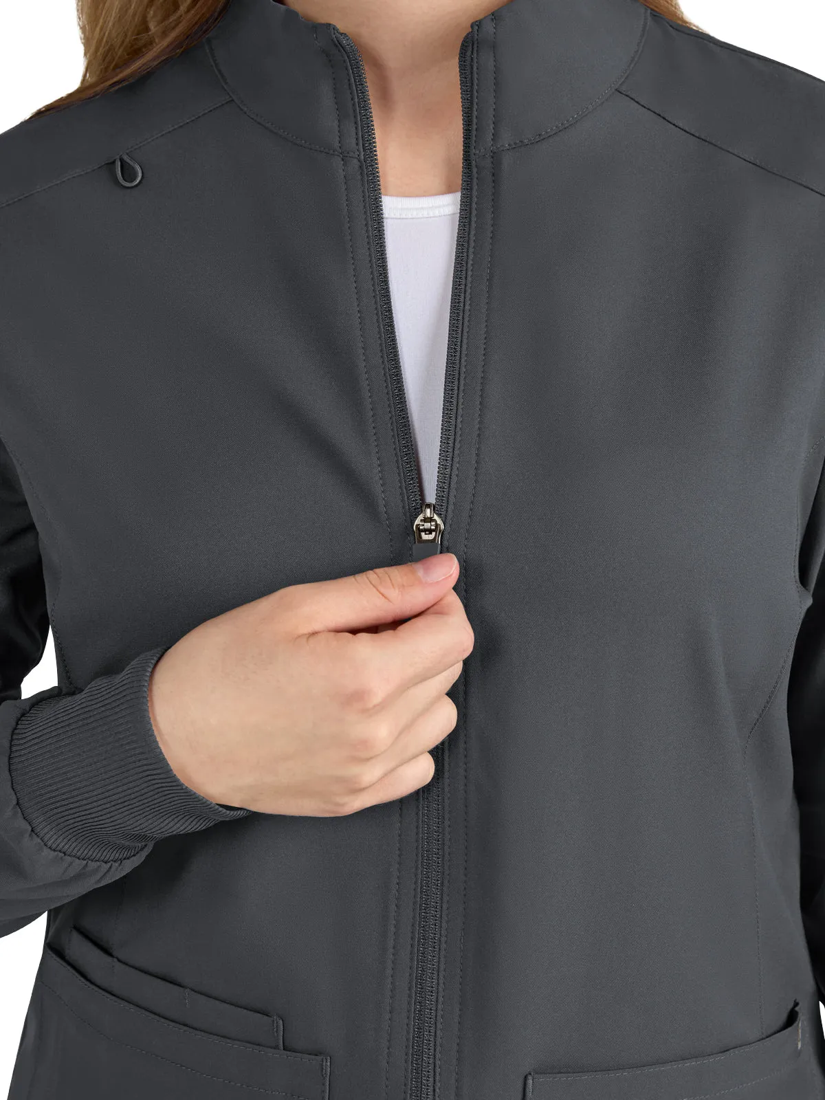 Women's 2-Pocket Zipper-Front Geneses Jacket