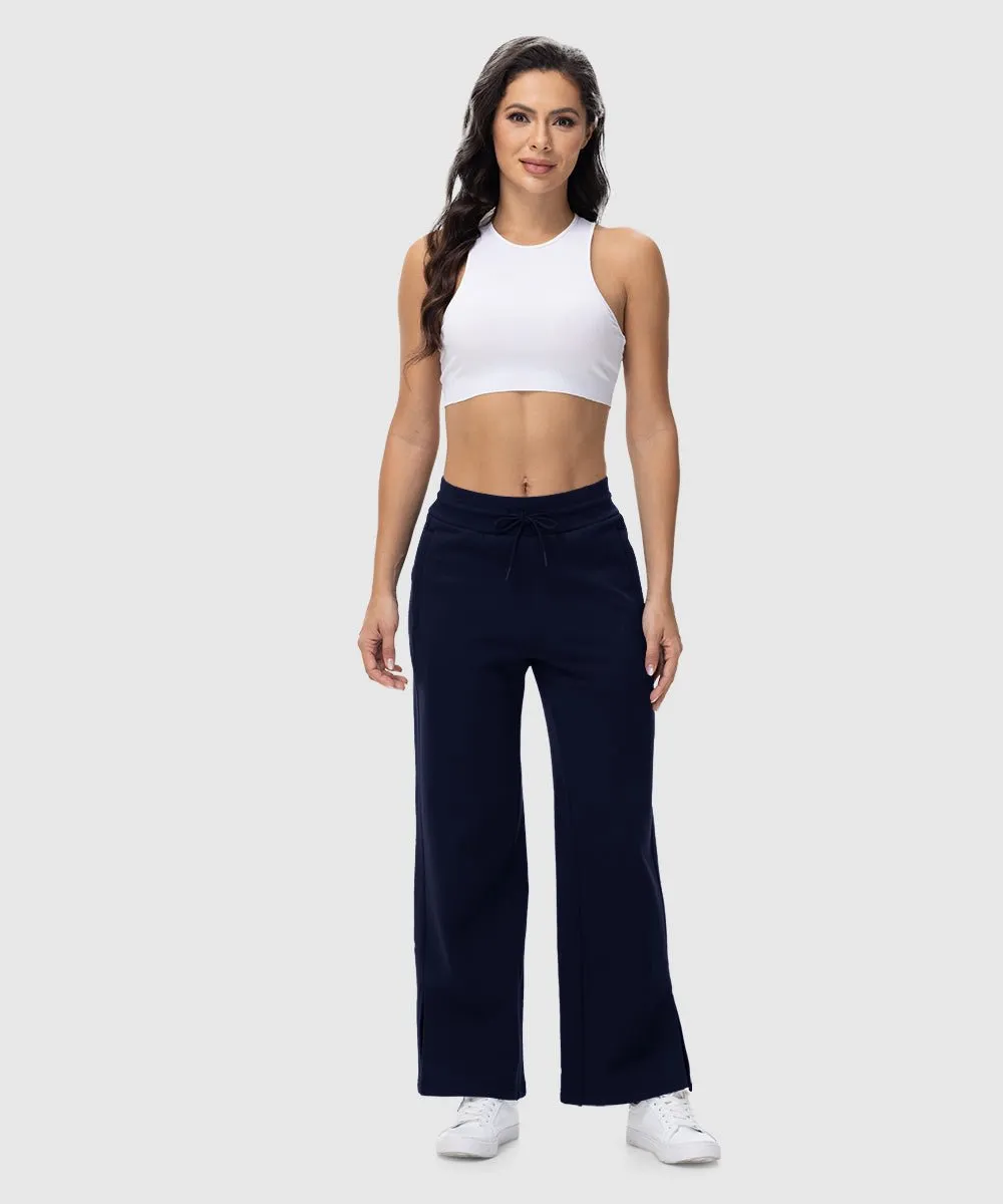 Women's Polar Fleece Straight Leg Sweatpants