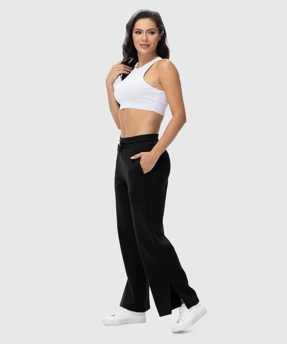 Women's Polar Fleece Straight Leg Sweatpants