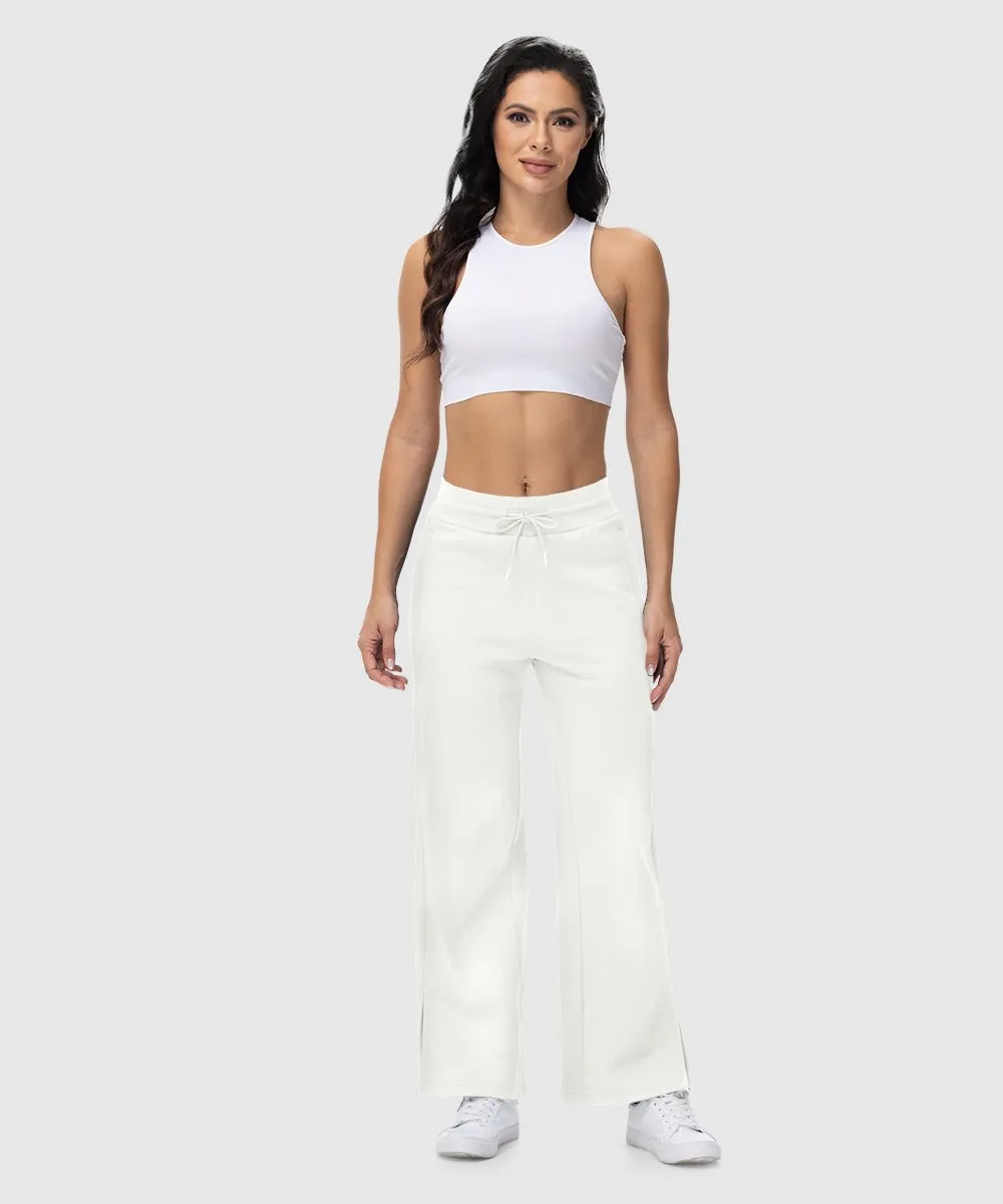Women's Polar Fleece Straight Leg Sweatpants