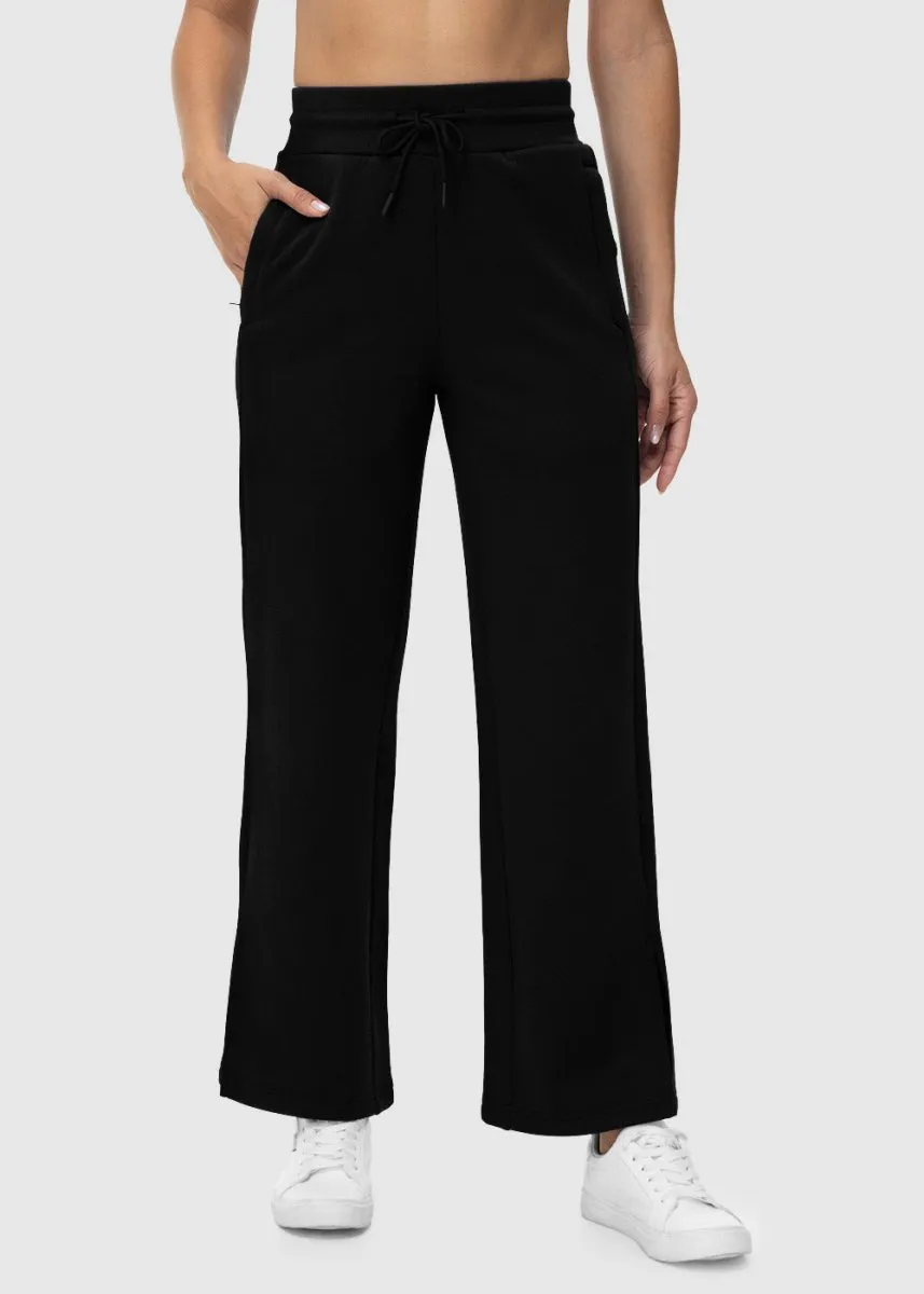 Women's Polar Fleece Straight Leg Sweatpants