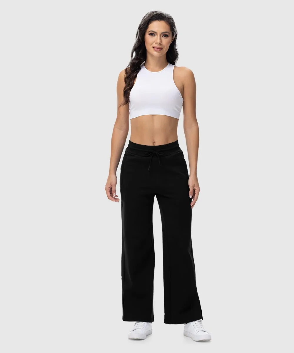 Women's Polar Fleece Straight Leg Sweatpants