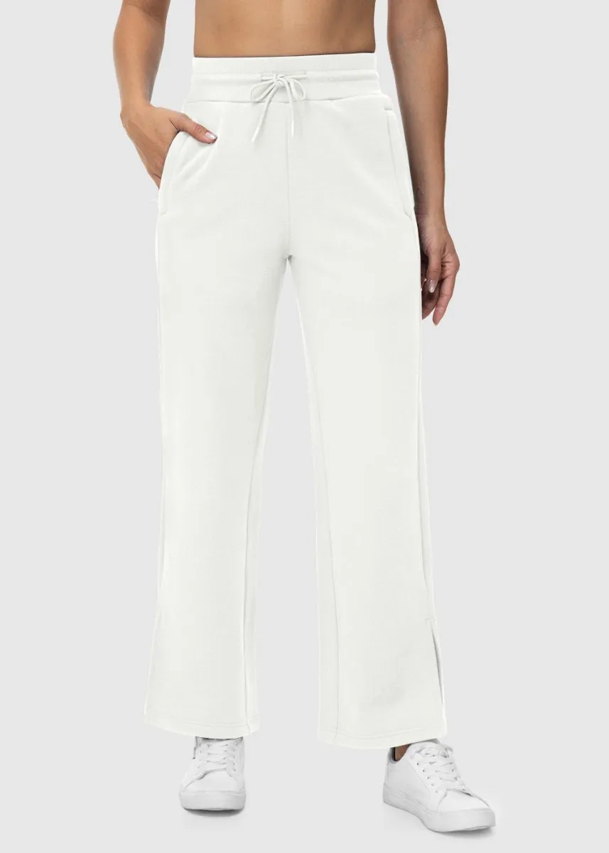 Women's Polar Fleece Straight Leg Sweatpants