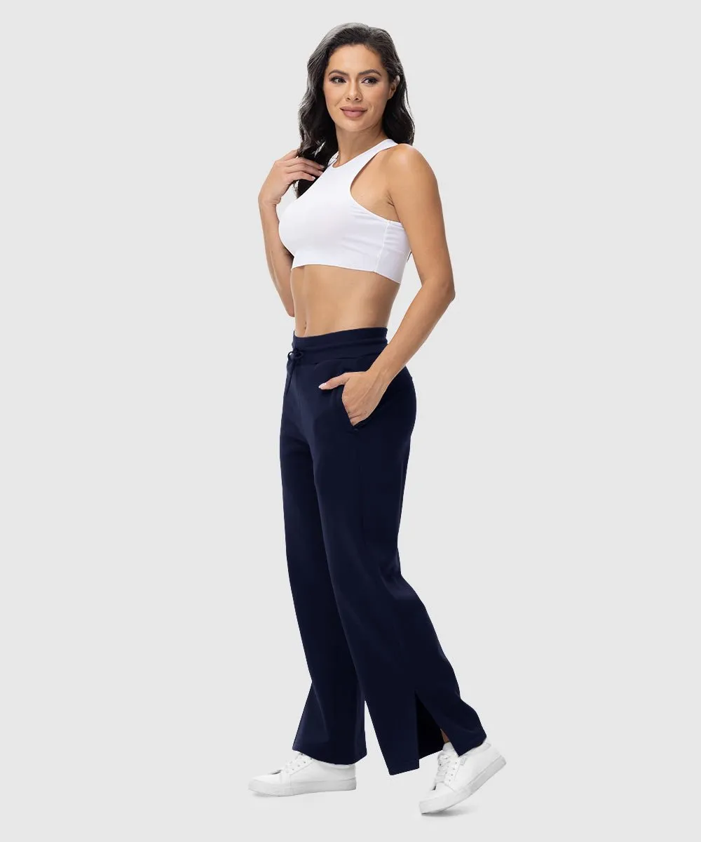 Women's Polar Fleece Straight Leg Sweatpants