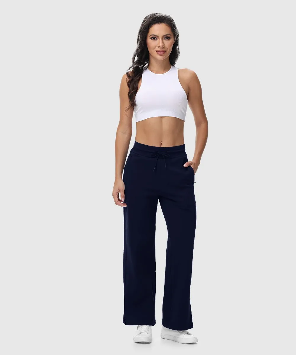 Women's Polar Fleece Straight Leg Sweatpants