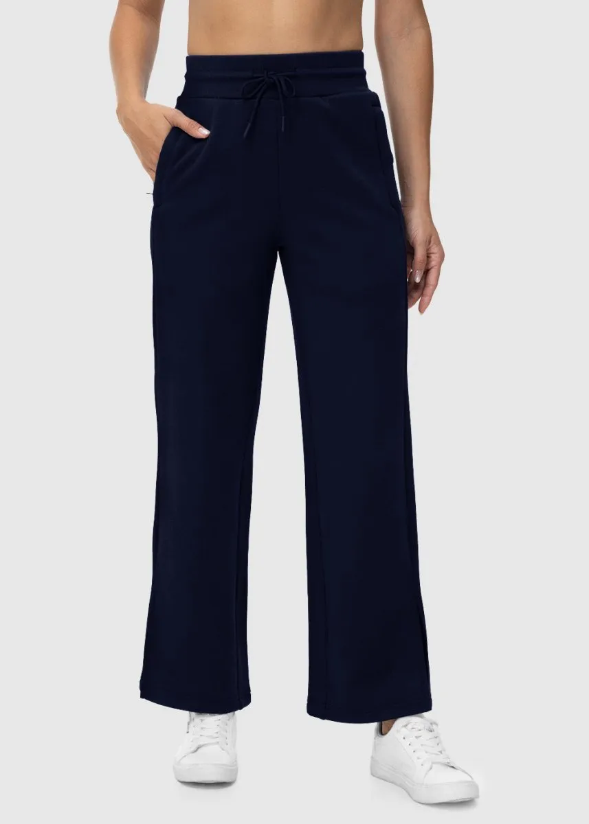 Women's Polar Fleece Straight Leg Sweatpants