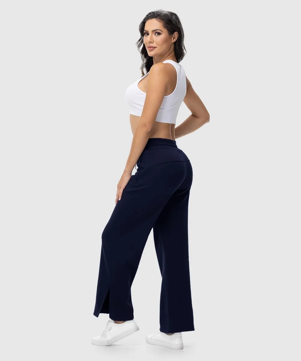 Women's Polar Fleece Straight Leg Sweatpants