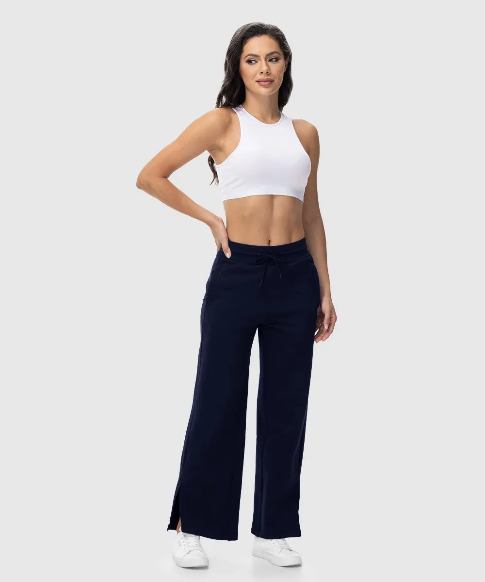 Women's Polar Fleece Straight Leg Sweatpants