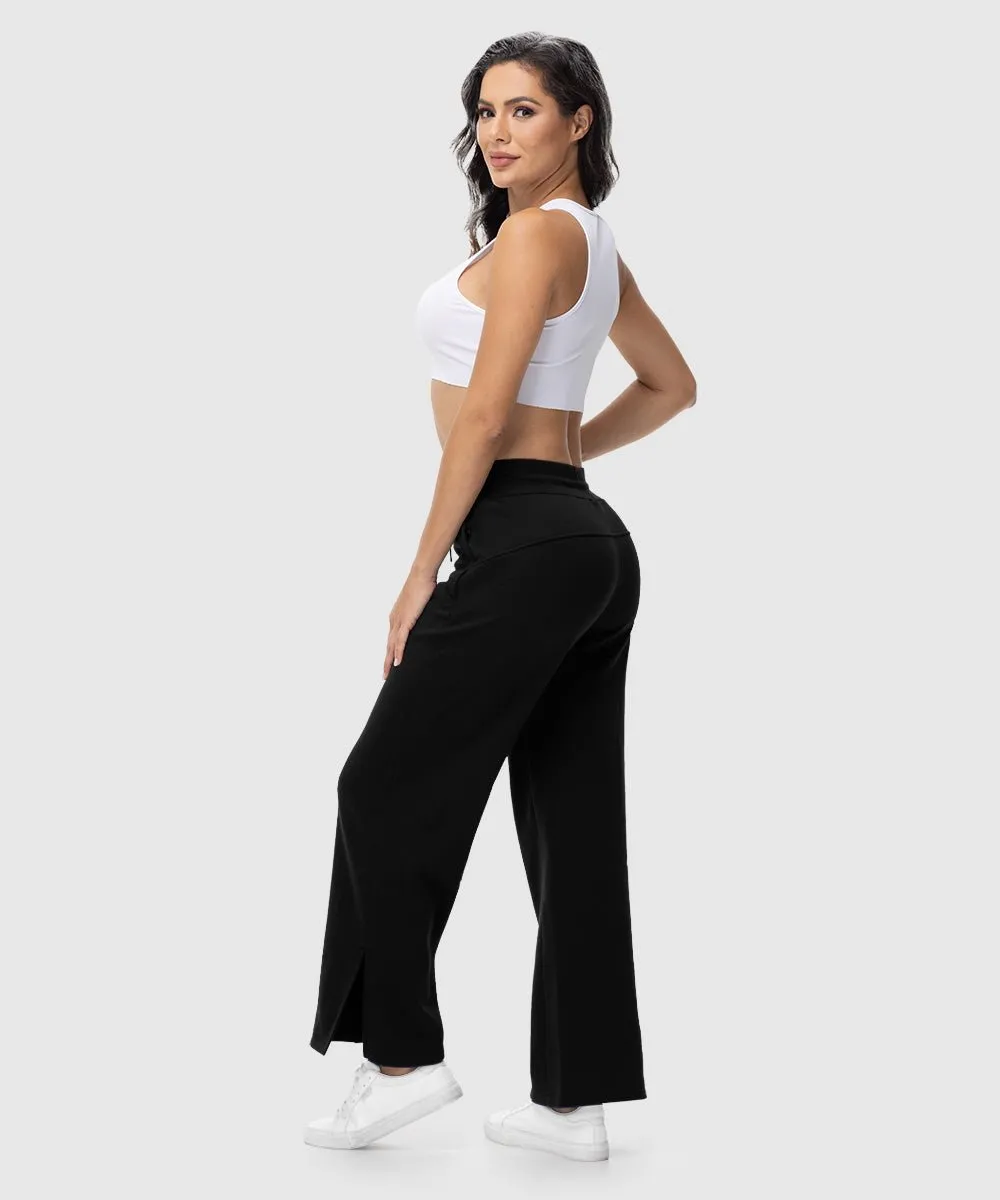 Women's Polar Fleece Straight Leg Sweatpants