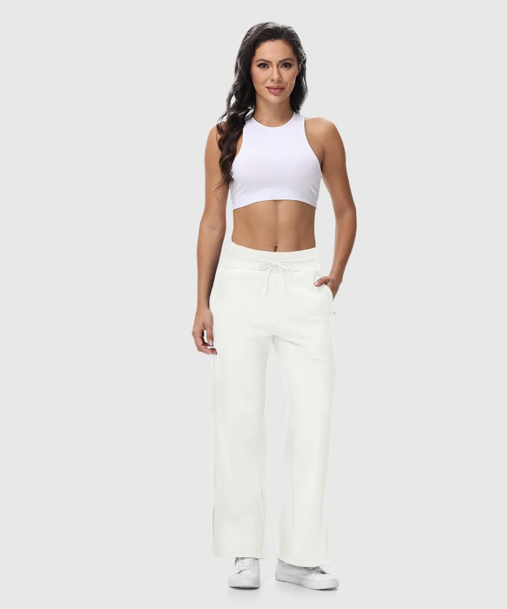 Women's Polar Fleece Straight Leg Sweatpants