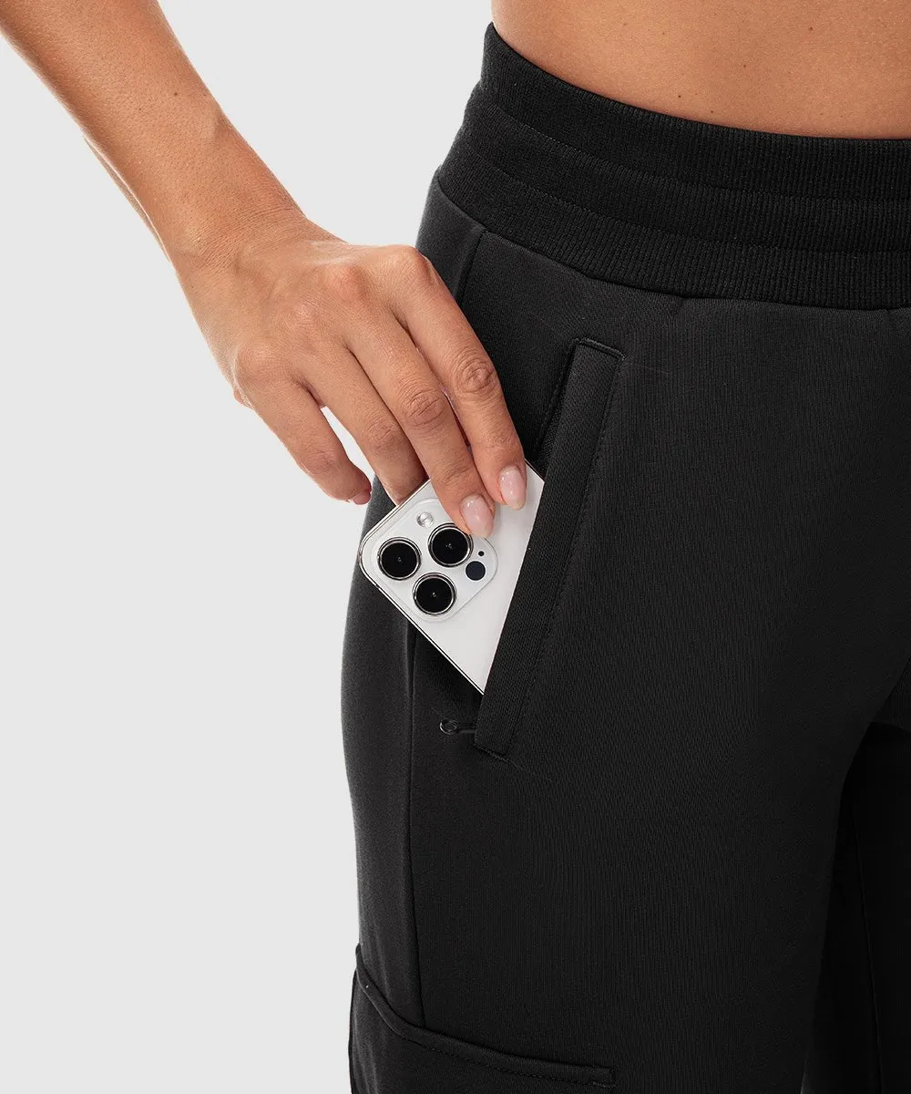 Women's Straight-Leg Work Out Cargo Pants