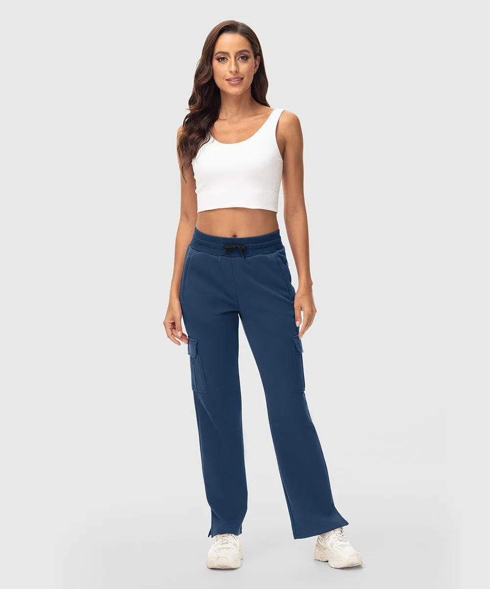 Women's Straight-Leg Work Out Cargo Pants
